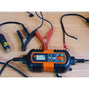 Fully Automatic 6V/12V Battery Charger/Maintainer w/ Cable Clamps